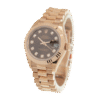Rolex Datejust m279175-0016 28MM Chocolate Dial Rose Gold-tone Case
