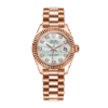 Rolex Datejust m279175-0017 28MM Mother of Pearl Dial Rose Gold-tone Case
