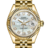 Rolex Datejust m279178-0025 28MM Mother of Pearl Dial Gold-tone Case