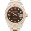 Rolex Datejust m279381rbr-0004 28MM Chocolate Dial Silver-tone Case