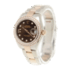 Rolex Datejust m279381rbr-0004 28MM Chocolate Dial Silver-tone Case