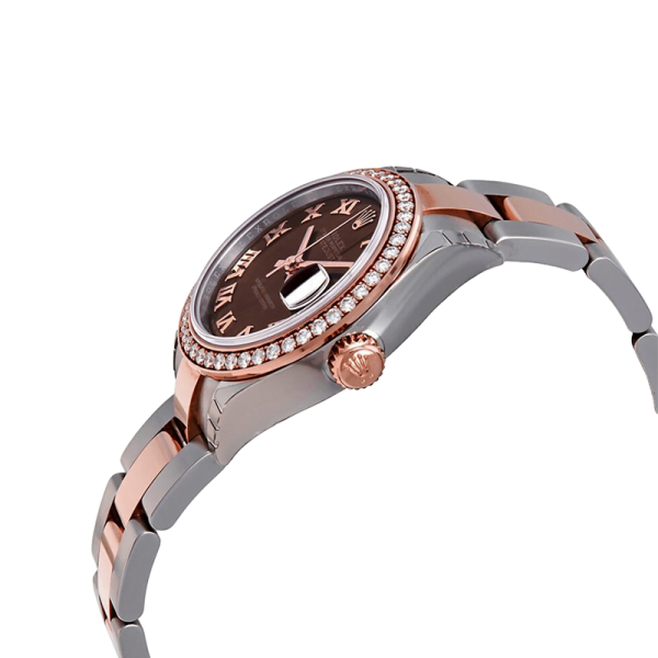 Rolex Datejust m279381rbr-0010 28MM Chocolate Dial Silver-tone Case - Image 3