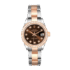Rolex Datejust m279381rbr-0012 28MM Chocolate Dial Silver-tone Case
