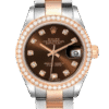 Rolex Datejust m279381rbr-0012 28MM Chocolate Dial Silver-tone Case