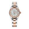 Rolex Datejust m279381rbr-0014 28MM Mother of Pearl Dial Silver-tone Case