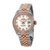Rolex Datejust m279381rbr-0021 28MM White Dial Silver-tone Case