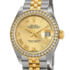 Rolex Datejust m279383rbr-0009 28MM Champagne Dial Silver-tone Case