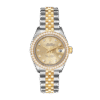 Rolex Datejust m279383rbr-0011 28MM Champagne Dial Silver-tone Case