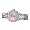 Rolex Datejust m279384rbr-0005 28MM Pink Dial Silver-tone Case