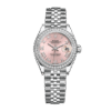 Rolex Datejust m279384rbr-0005 28MM Pink Dial Silver-tone Case