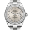 Rolex Datejust m279384rbr-0010 28MM Silver Dial Silver-tone Case