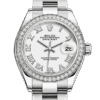 Rolex Datejust m279384rbr-0020 28MM White Dial Silver-tone Case