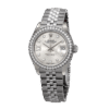 Rolex Datejust m279384rbr-0021 28MM Silver Diamond Dial Silver-tone Case