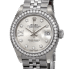 Rolex Datejust m279384rbr-0021 28MM Silver Diamond Dial Silver-tone Case