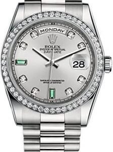 Rolex Day-Date 36 Diamond Watch 118346