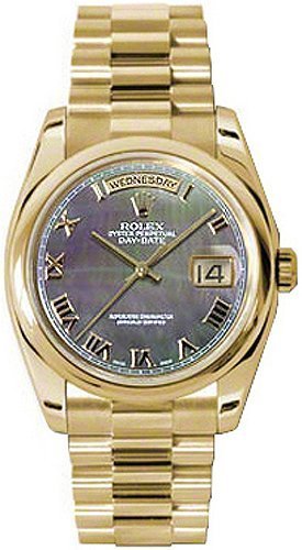 Rolex Day-Date 36 President Bracelet Gold Watch 118208