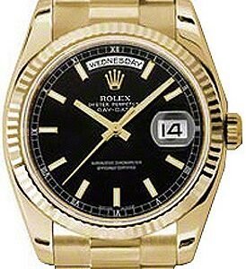 Rolex Day-Date 36 Yellow Gold Automatic Watch 118238