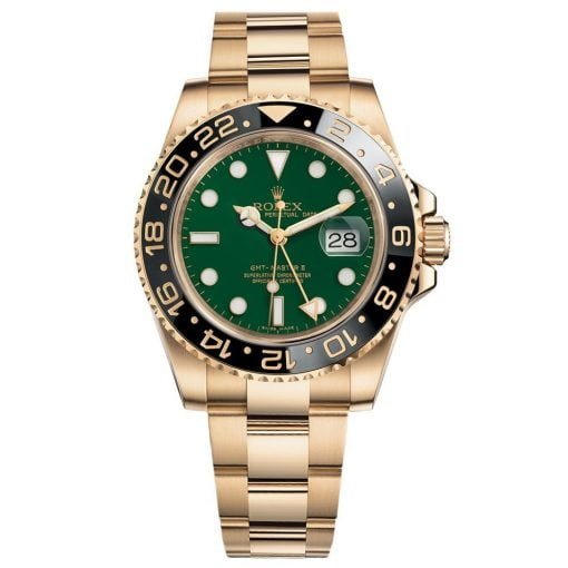 Rolex GMT Master II 40mm Green Dial 116718GSO