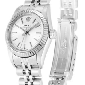 Rolex Lady Oyster Perpetual 26mm Silver 76094