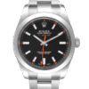 Rolex Milgauss 116400BKSO 40MM Black Dial Silver-tone Case