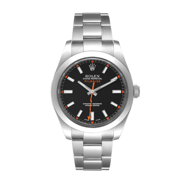 Rolex Milgauss 116400BKSO 40MM Black Dial Silver-tone Case - Image 2
