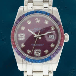 Rolex Pearlmaster Ladies 86349SAFUBL-42749 31mm Red Grape Dial