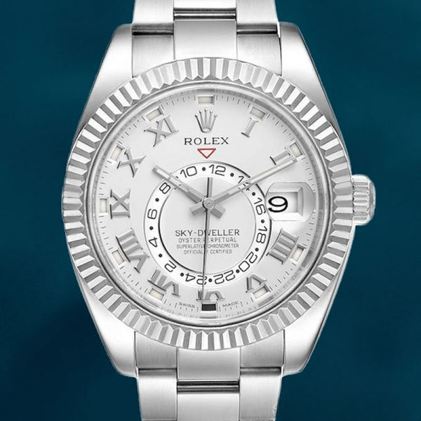 Rolex Sky-dweller 326939-72419 41mm Men’s Silver-tone