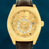 Rolex Sky-dweller 41mm Men’s 326138 Watch Gold-tone