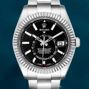 Rolex Sky-dweller Men’s 41mm m326934-0005 Automatic Black Dial