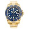 Rolex Submariner 40mm Blue Dial Gold 116618LB