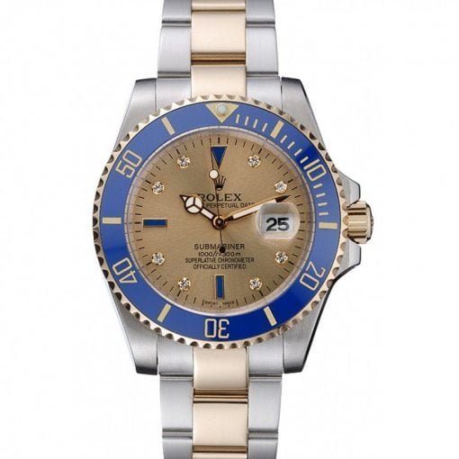 Rolex Submariner 47x42mm Gold Dial RL55