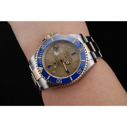 Rolex Submariner 47x42mm Gold Dial RL55 - Image 7