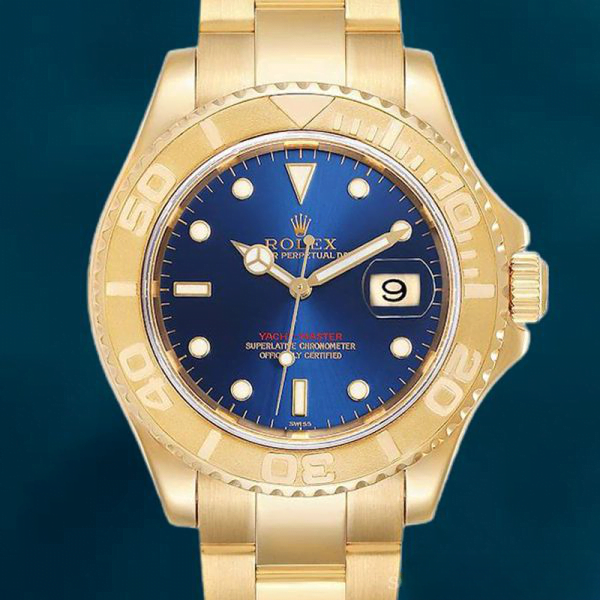 Rolex Yacht-master 16628BLSO Men’s 40mm Oyster Bracelet