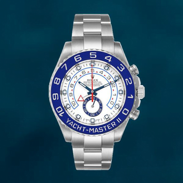 Rolex Yacht-master Ii Men’s 116680-78210 44mm Stainless Steel Silver-tone - Image 2